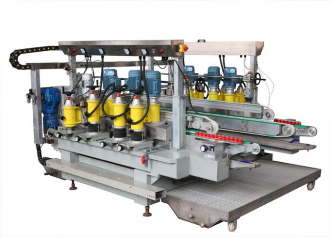 Flat Glass Double Edging Machine For Solar Photovoltaic Glass 1300 mm