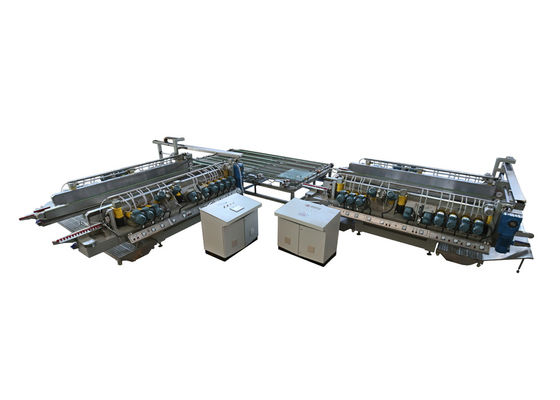China 2500MM Glass Edging Machine Horizontal High Speed For Construction Glass supplier