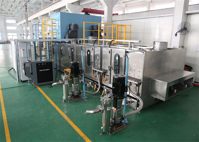 Bus Curved Glass Cleaning Equipment Bend Glass Washer Machine