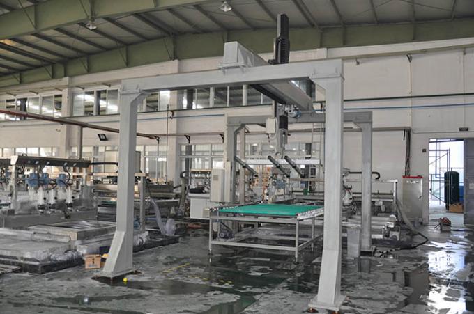 3.75kw Automatic Adjusted Angle Loading glass machinery For Window Glass Production Line