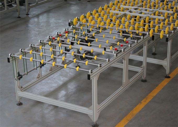 Glass transfer conveyor systems With Glass Automatic Location System