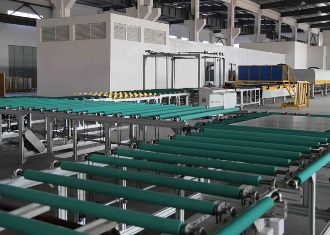 Transfer and Turning Glass Transport Table Line Between Glass Grinding Machine And Furnace