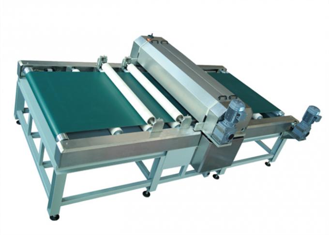 Touch Screen 1.2 m Electric Glass Coating Machine For Flat Glass Roller Coated
