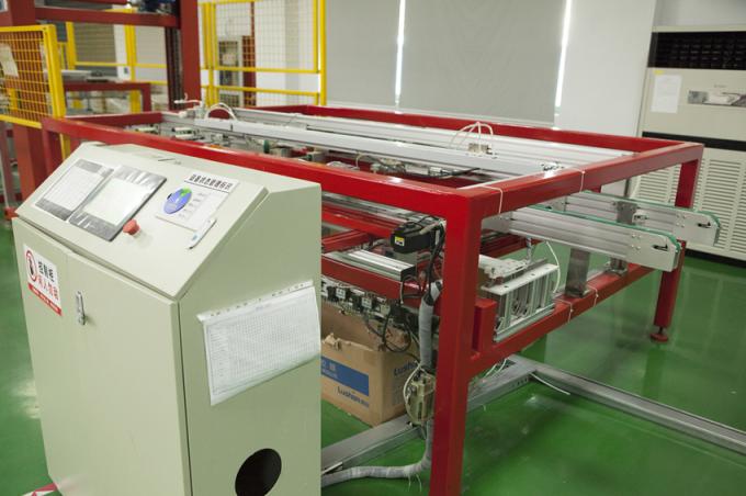 Auto EVA TPT Trimming Solar Panel Production Line Machine After Lamination Process