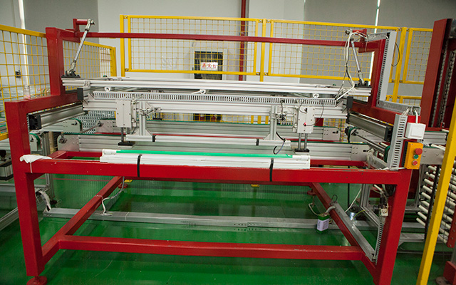 90 Degree Turnover Testing Conver Solar Panel Production Line Automatic On Line Tables