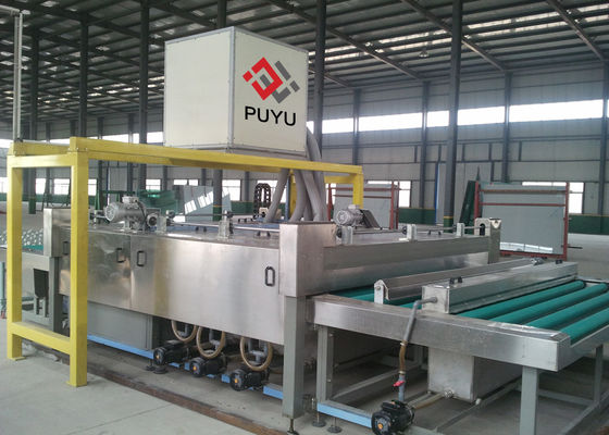 China 3 pairs brush Building Glass Washing and Drying Machine For Windows And Doors supplier