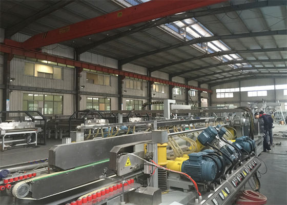 China 20 Spindles Glass Edging Machine Glass Double Edger For Architecture Glass supplier