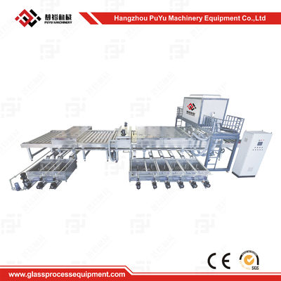 China High Speed Glass Washing Equipment With Rockwell PLC Control supplier
