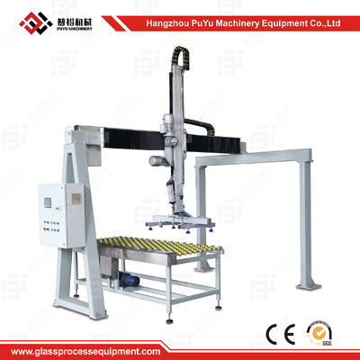 China Fully Automatic Flat Glass Handing Equipment Glass Loading Machine With Safety System supplier