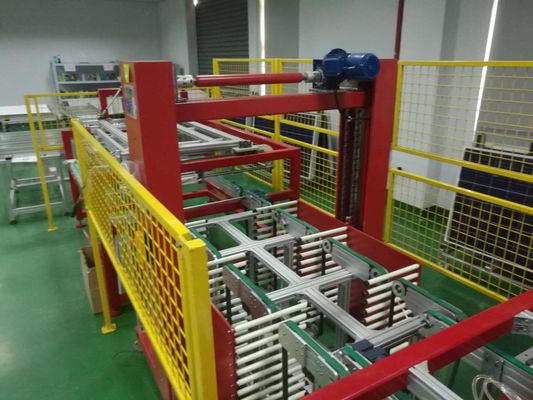China Automatic PV Modules Buffer Solar Panel Production Plant / Storage Machine supplier