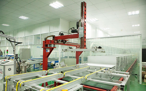 China PV Modules Curing Line Palletizing System Solar Panel Plant For Photovoltaic Sheet supplier