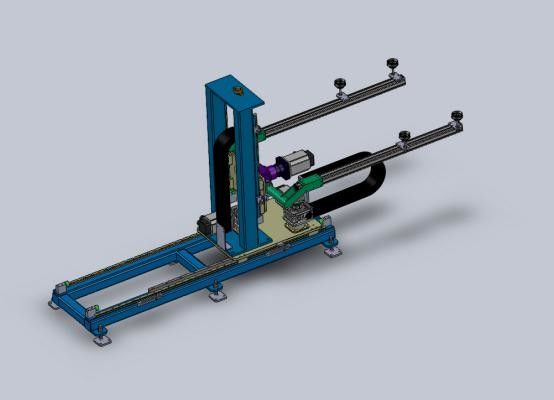 China Flat Glass Processing Equipment Automatic Glass Loader Instead Of Glass Manual Handling supplier