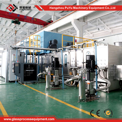 China CE Washing Glass Machine For Curved Windshields , Bend Glass Washer For Passenger Car supplier