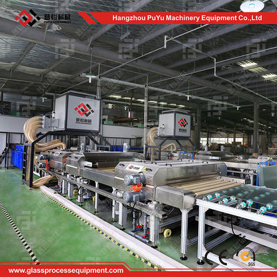 China Horizontal Glass Washing And Drying Machine For Washing Low - E Glass supplier