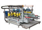 Stainless Steel Material Glass Straight Line Edging Machine 2500 mm with PLC touch screen supplier